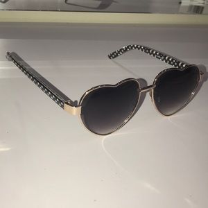 Heart shaped sunglasses